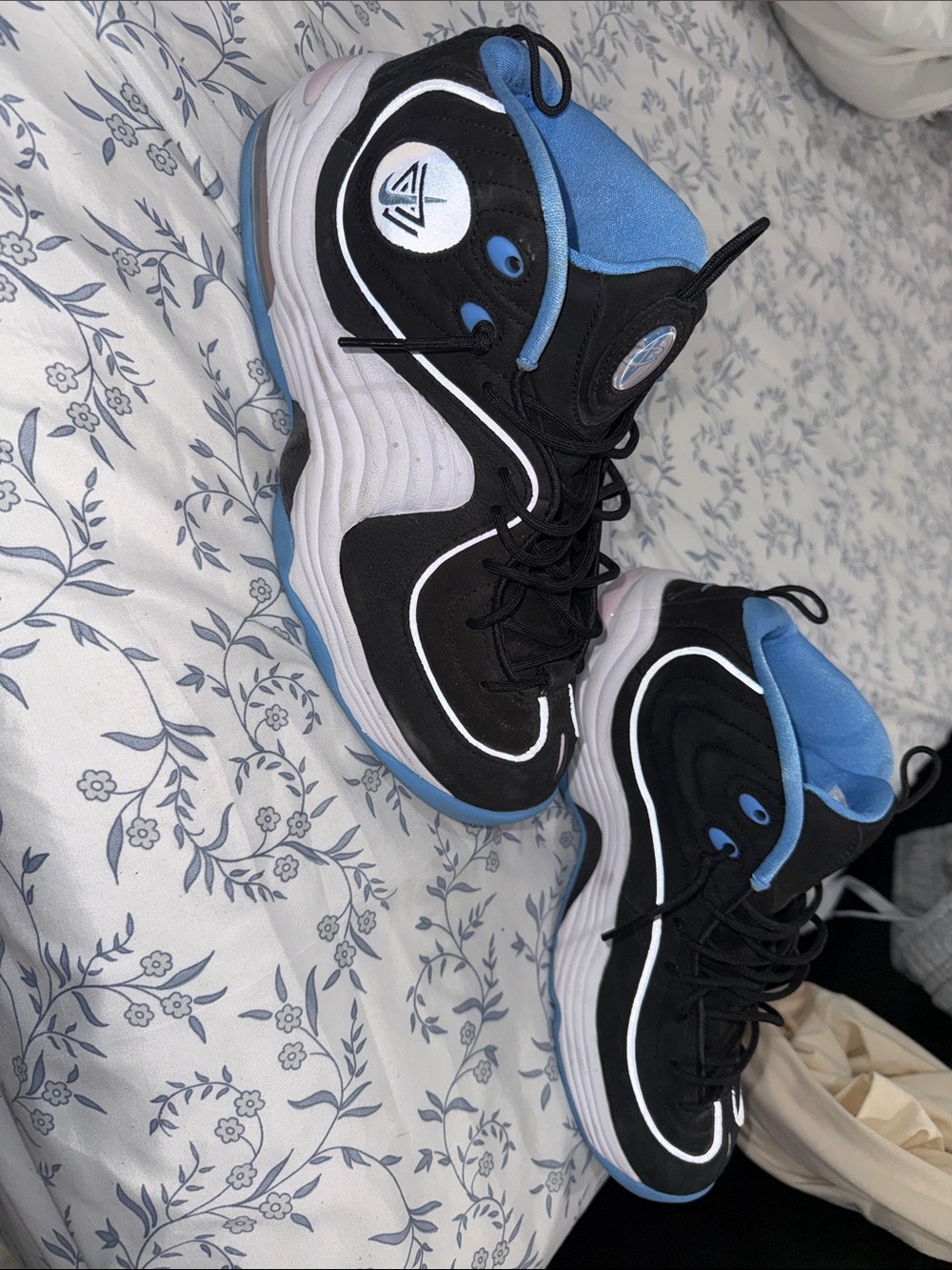 Nike Black & Light Blue High-Top Sneaker - Picture 3 of 5